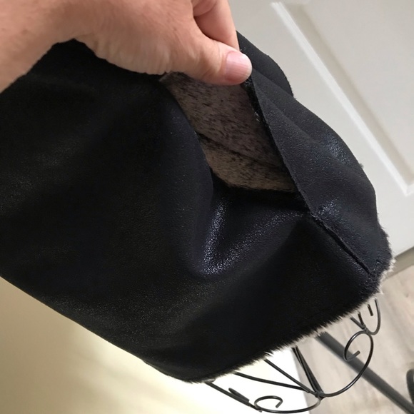 Marc New York by Andrew Marc Women's Black Faux Sherpa Vest Size Small - Picture 11 of 12